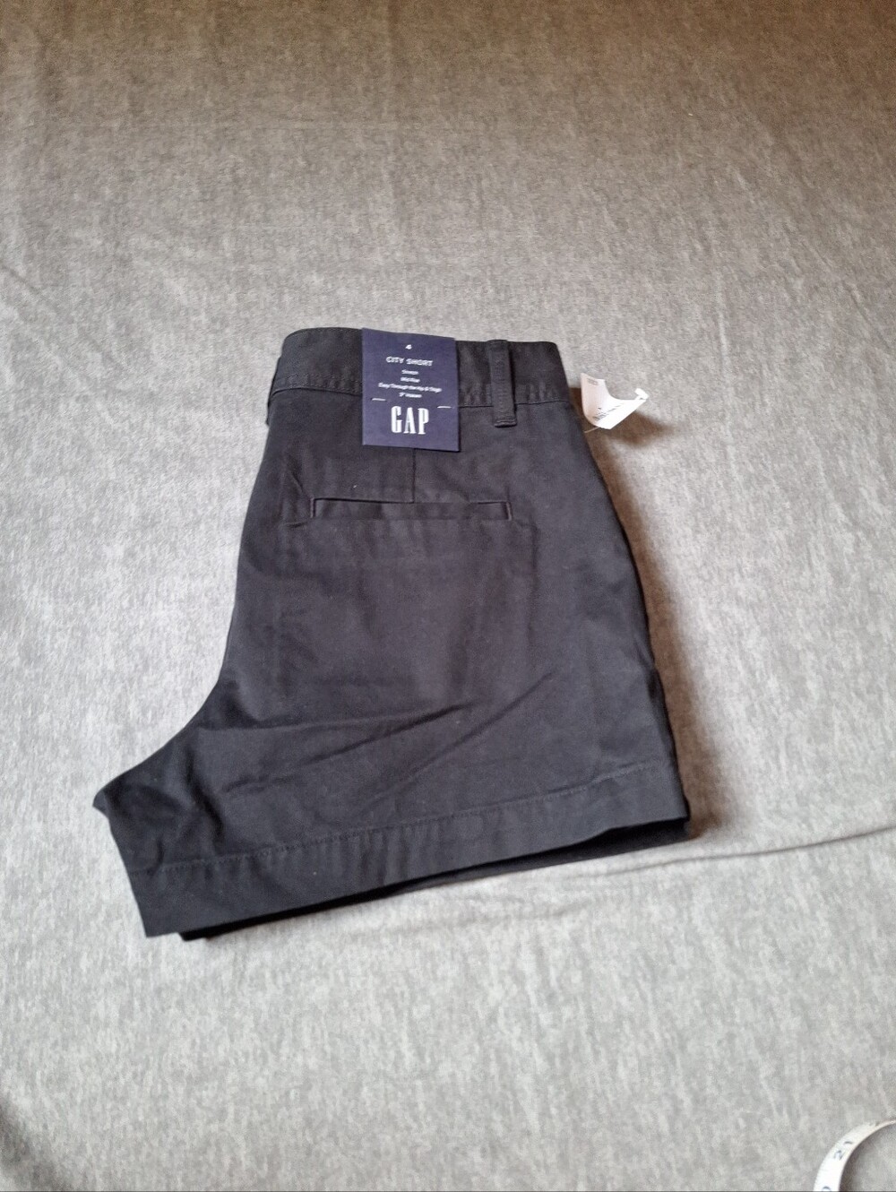 GAP Womens City Shorts  Black Siize 4